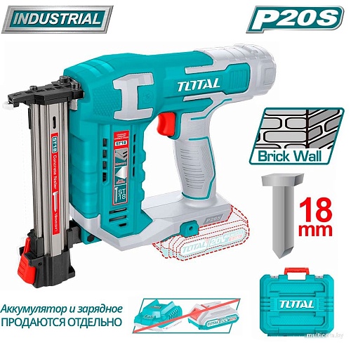 Гвоздезабиватель Total TCSTLI3805 (без АКБ, кейс)
