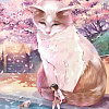 Феникс+ Кот в Сакуре 65561