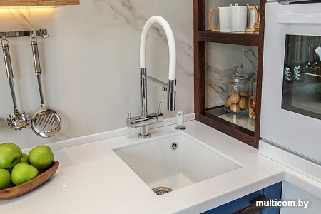 Дозатор для жидкого мыла Omoikiri OM-02-WH (белый)