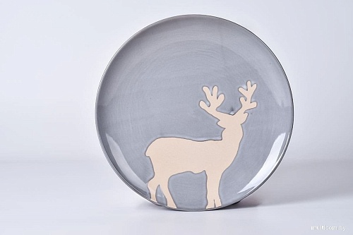 Столовый сервиз Arya Christmas Siberia 8680943243096 (12шт, серый)