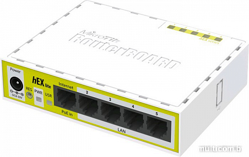 Маршрутизатор Mikrotik Hex Lite (RB750r2)