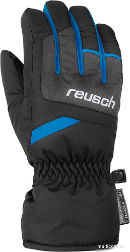 Горнолыжные перчатки Reusch Bennet R-Tex XT 6061206 7687 (р-р 6, черный/бриллиантовый синий)