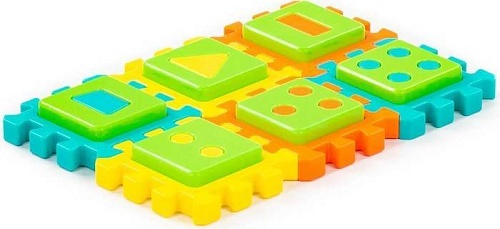 Мозаика/пазл Полесье Пазл №2 91390 (12 элементов, в пакете)