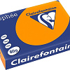 Офисная бумага Clairefontaine Trophee пастель A4 80 г/кв.м 500 л (оранжевый)