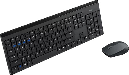 Офисный набор Rapoo 8110M (черный)