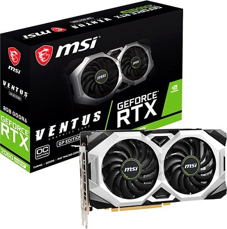 Видеокарта MSI GeForce RTX 2060 Super Ventus GP OC 8GB GDDR6