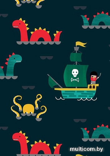 Вкладыш для прогулочного блока Cosatto Footmuff (sea monsters)