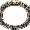 Точечный светильник ЭРА DK LD51 WH/BK GX53 Б0057464 (белый/черный) 