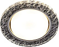 Точечный светильник ЭРА DK LD51 WH/BK GX53 Б0057464 (белый/черный) 