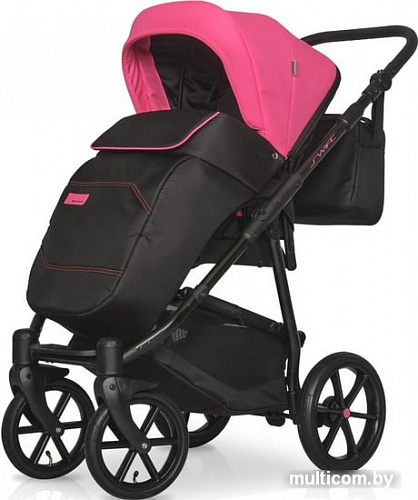 Универсальная коляска Riko Swift Neon (3 в 1, 22 electric pink)