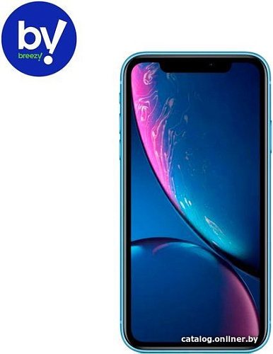 Смартфон Apple iPhone XR 64GB Воcстановленный by Breezy, грейд C (синий)