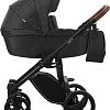 Универсальная коляска BEBETTO Luca (2 в 1, 01, черная рама)