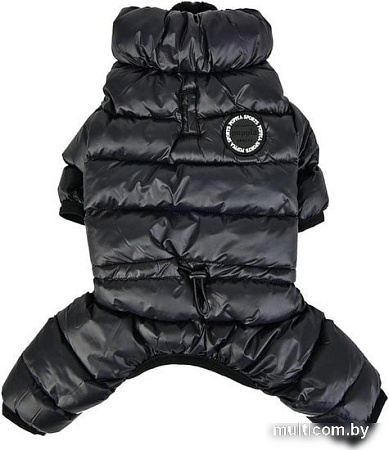 Комбинезон для животных Puppia Jumpesuit B PAPD-JM1673-BK-S (черный)