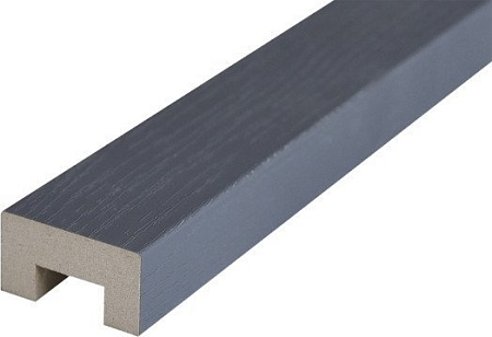 Интерьерная рейка Albico 2800x40x22 (графит)