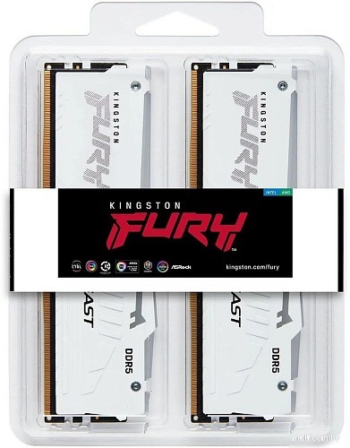 Kingston FURY Beast RGB 2x32ГБ DDR5 5600 МГц KF556C40BWAK2-64