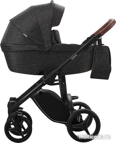 Универсальная коляска BEBETTO Luca (2 в 1, 01, черная рама)