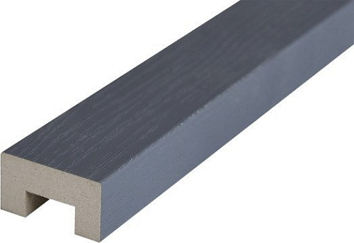 Интерьерная рейка Albico 2800x40x22 (графит)