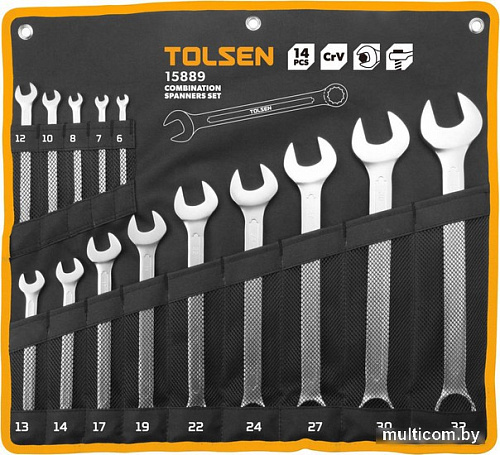 Набор ключей Tolsen TT15889 (14 предметов)