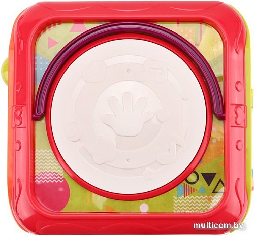 Бизиборд Рыжий кот Куб 6 в 1 2049397