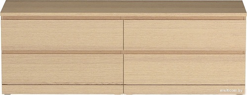 Комод Mio Tesoro Varma Prime 4D (дуб беленый)