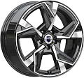 Литые диски K&K Кайан 18x7.5&quot; 5x112мм DIA 66.6мм ET 37мм Алмаз черный