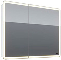Lemark Шкаф с зеркалом Element 100 LM100ZS-E (белый глянец)
