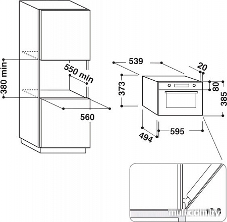 Микроволновая печь Whirlpool AMW 735 S