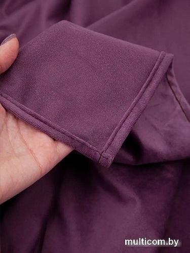 Комплект штор AMI Бархат 1.5x2.7 (2шт, лиловый)