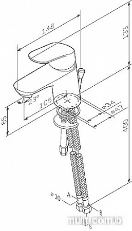 Смеситель AM.PM F8002100