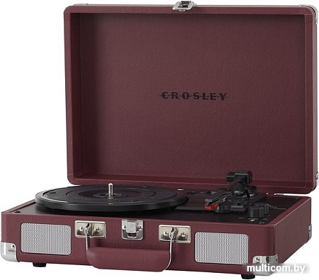 Виниловый проигрыватель Crosley Cruiser Deluxe Burgundy