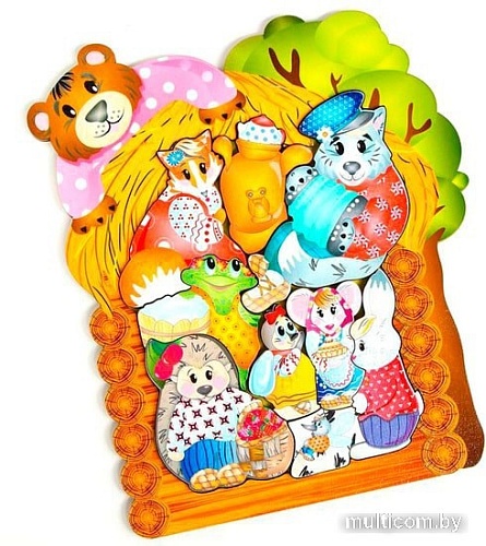 Мозаика/пазл Нескучные игры Теремок