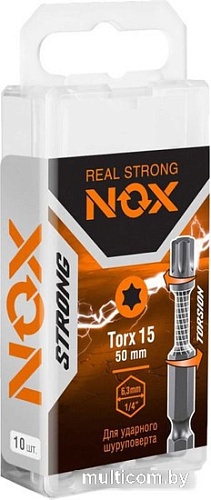 Набор бит Nox Strong 339155 (10 шт)