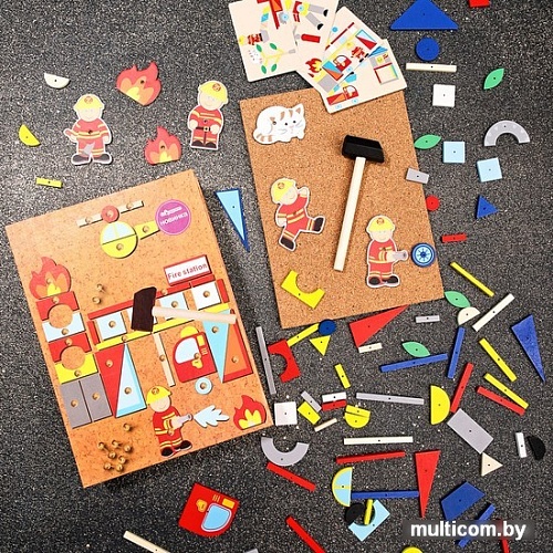 Конструктор/игрушка-конструктор Смородинка На пожаре 70-0717