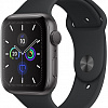 Умные часы Apple Watch Series 5 44 мм (алюминий серый космос/черный спортивный)