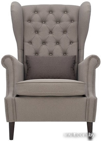 Интерьерное кресло Leset Винтаж Milos 09/20 (рогожка, коричневый)