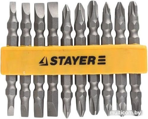 Набор бит Stayer 2605-H10
