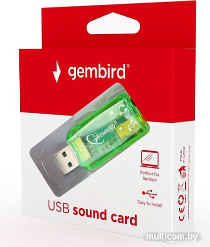 Звуковая карта Gembird SC-USB-01