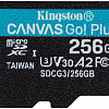 Карта памяти Kingston Canvas Go! Plus microSDXC 256GB (с адаптером)