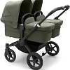 Универсальная коляска Bugaboo Donkey 5 Twin (Black/Forest Green)