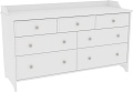 Комод ММЦ Вествик 7 (белый лак)