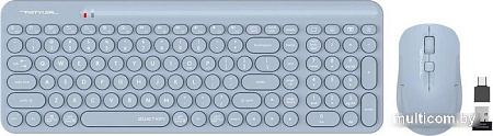 Офисный набор A4Tech Fstyler FG3300 Air (синий)