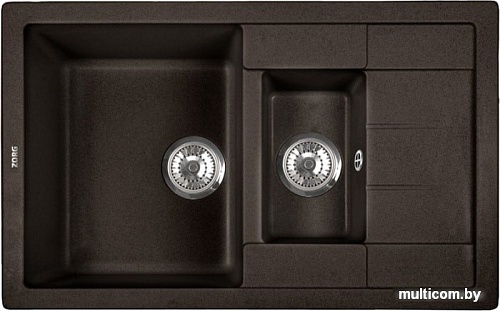 Кухонная мойка ZorG Luka 103 (горький шоколад)