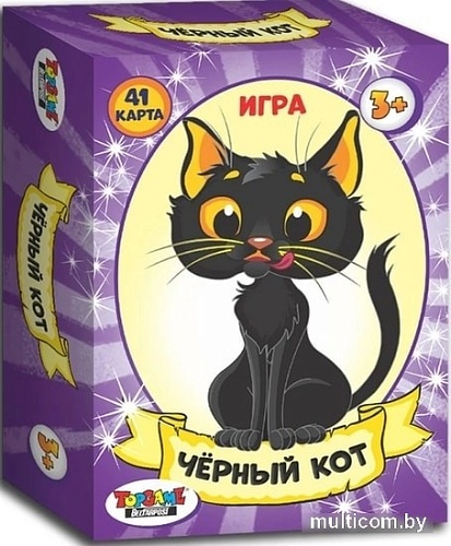 Развивающая игра Topgame Черный кот 01493