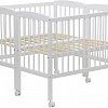 Детская кроватка Polini Kids Simple 100 (белый)