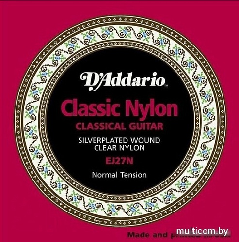 Струны для гитары D'Addario EJ27N Normal Tension