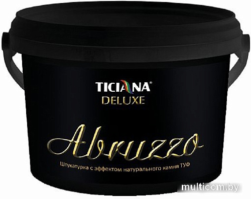 Декоративная штукатурка Ticiana Deluxe Abruzzo с эффектом натурального камня (2.2 л, туф)