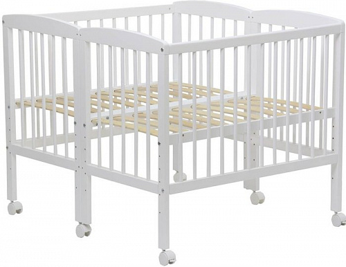 Детская кроватка Polini Kids Simple 100 (белый)