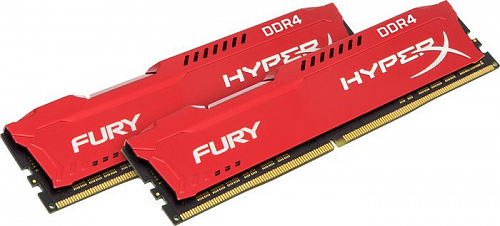 Оперативная память HyperX Fury 2x8GB DDR4 PC4-27700 HX434C19FR2K2/16