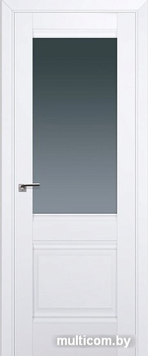 Межкомнатная дверь ProfilDoors Классика 2U 70x200 (аляска/стекло графит)