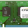 Оперативная память Crucial 8GB DDR3 PC3-12800 (CT102464BD160B)